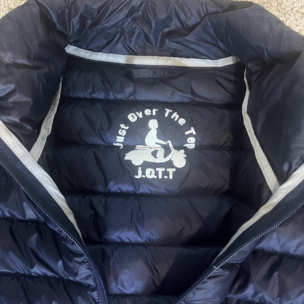 JOTT Navy Puffer Jacket sz small